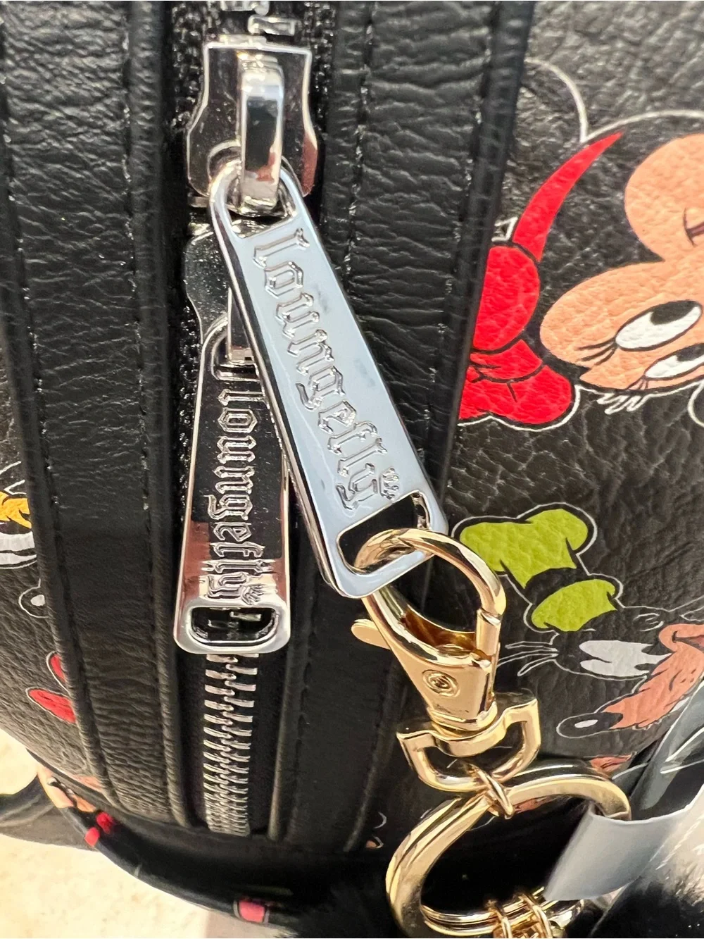 Disney Loungefly Bag Close-up